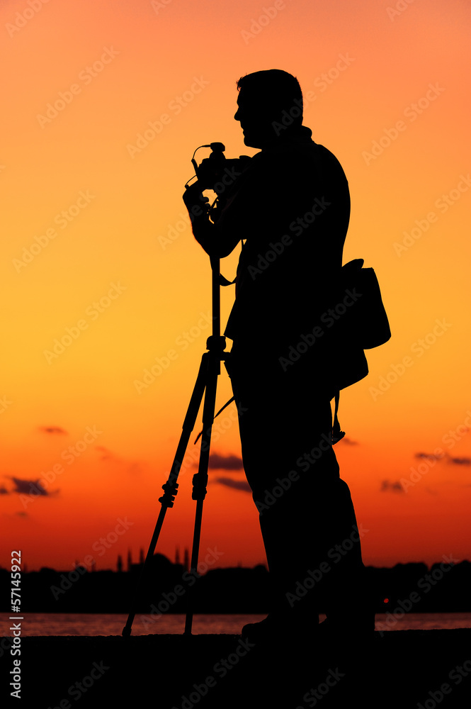 Sunset photographer in Istanbul