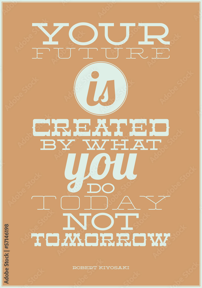 Obraz premium Your future