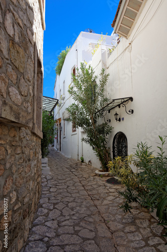Alleway in Marmaris, Turkey photo