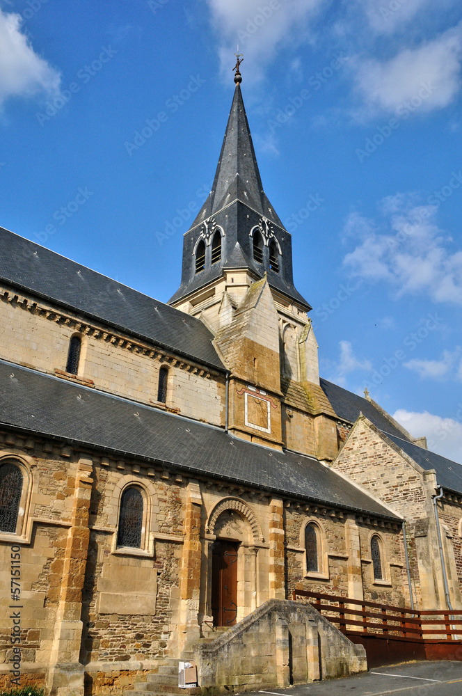 France,  Thury Harcourt church