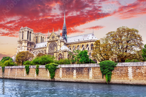 Notre Dame de Paris Cathedral.Paris. France. © BRIAN_KINNEY