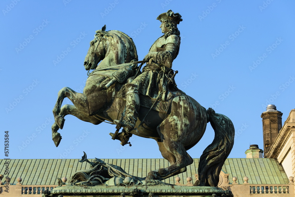 Obraz premium Prinz Eugen Reiterdenkmal in der Hofburg - Wien