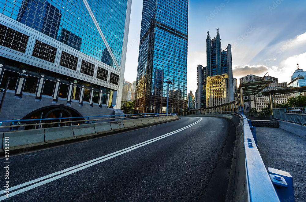 Fototapeta premium Hong Kong stree view