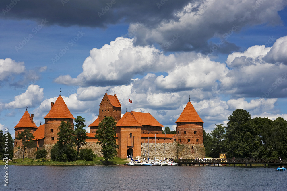 Castle, Trakai, Lithuania.