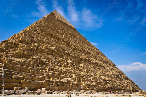 Pyramid of Khafre in Giza  Egypt