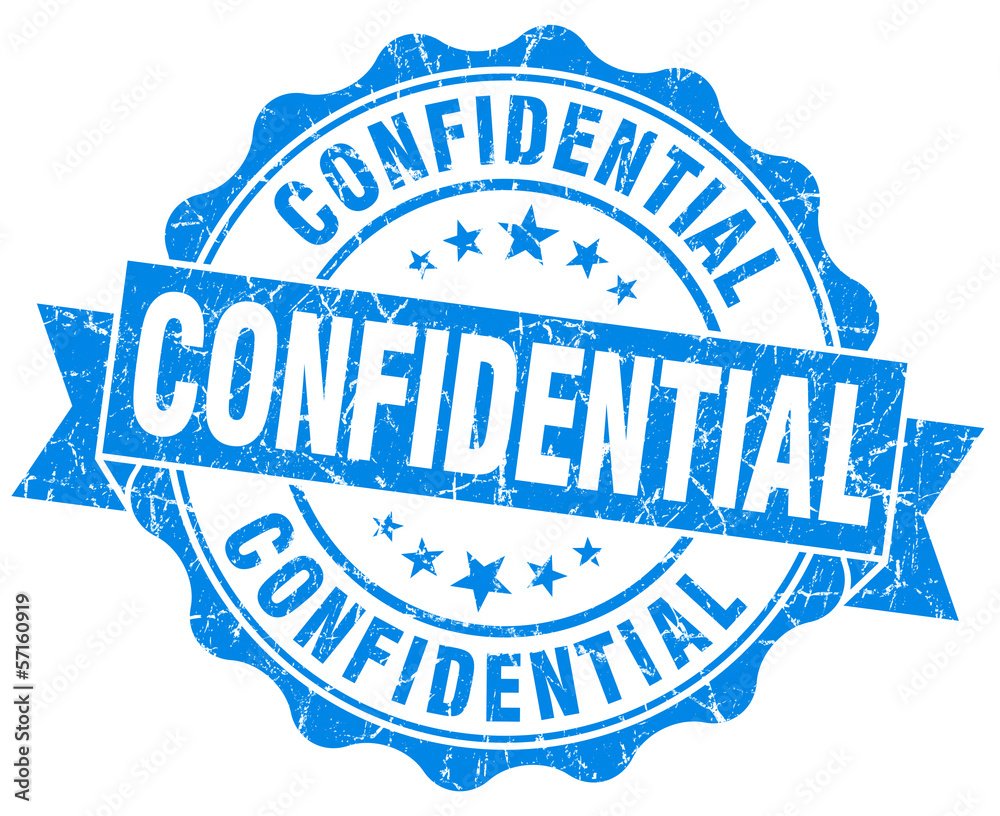 confidential blue grunge damaged stamp confidential blue grunge damaged stamp