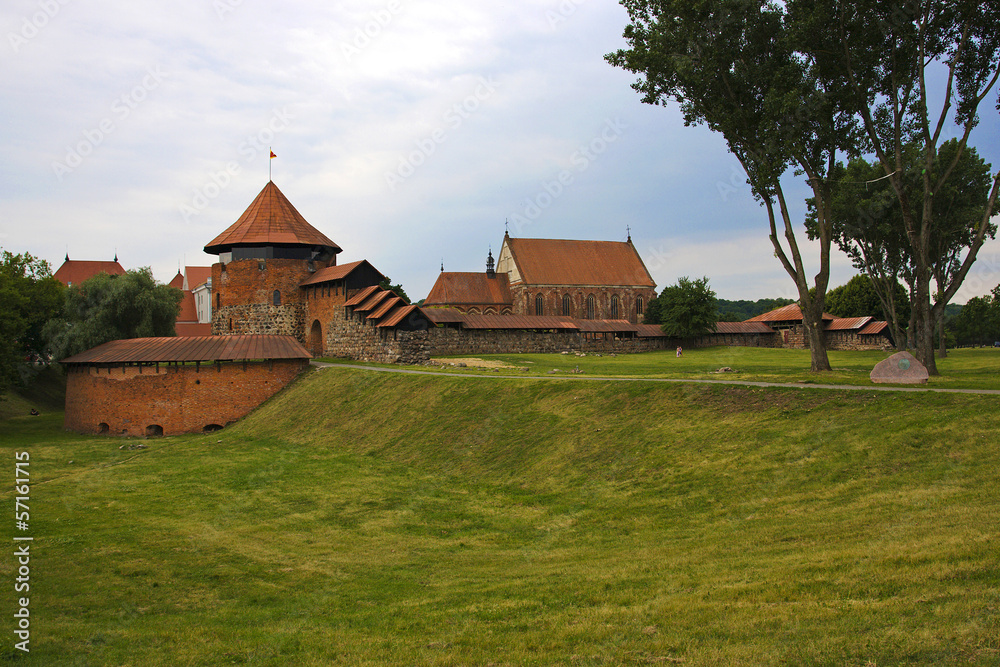 Castle of kaunas in Lithuania