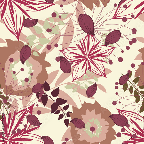 Seamless floral pattern