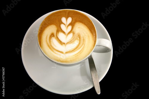 Latte Art Herzen - Kaffeekünstler