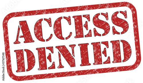 Access Denied Stempel  #131013-svg04