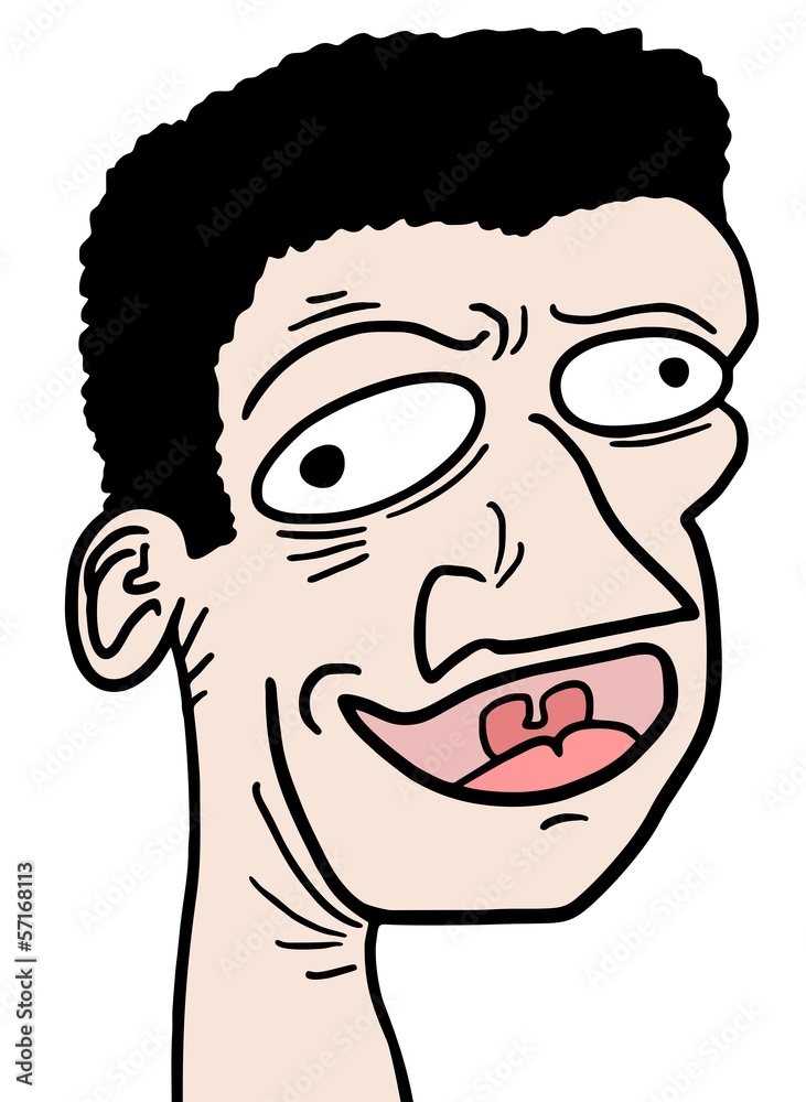 Cartoon man Cartoon man
