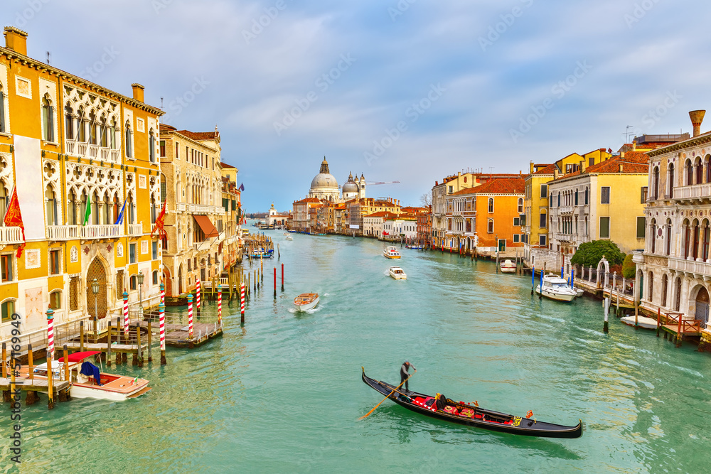 Obraz premium Gondola on Grand Canal