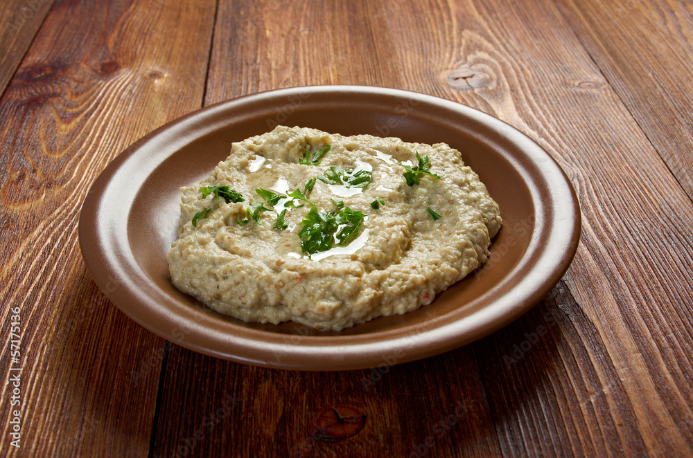 homemade Baba Ghanoush homemade Baba Ghanoush