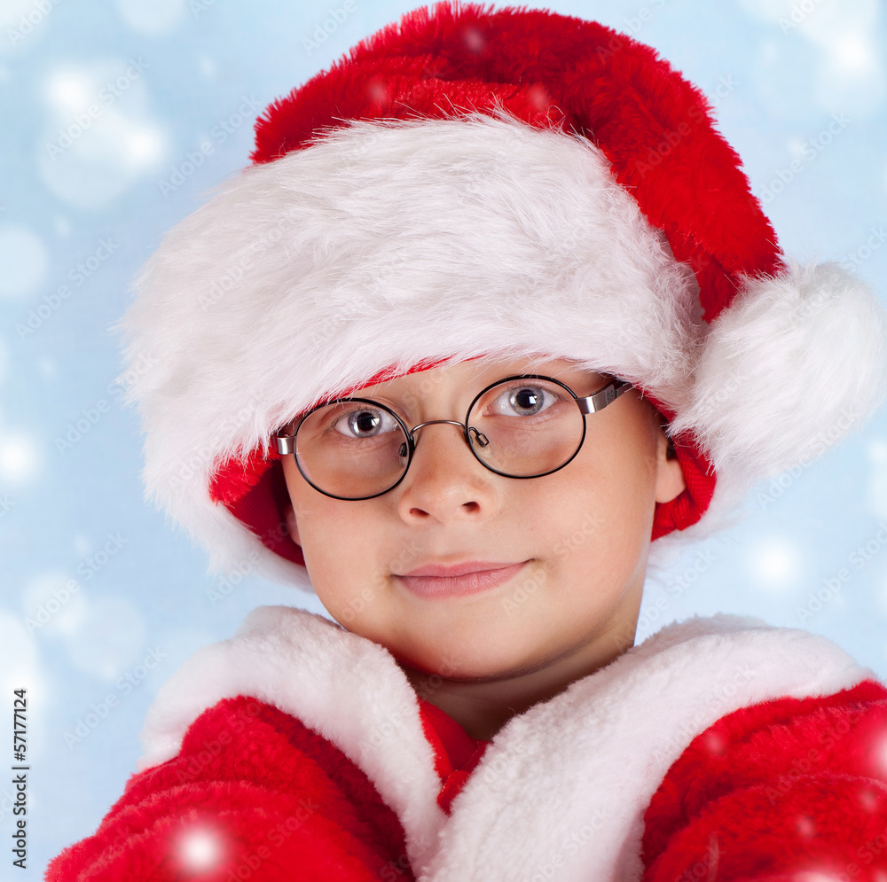 kleiner fröhlicher Weihnachtsmann kleiner fröhlicher Weihnachtsmann