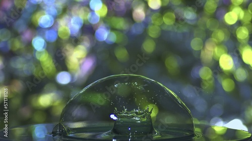 Wassertropfen slow motion