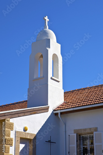 Historic St Andrew's Anglican Church in Kyrenia, Cyprus.