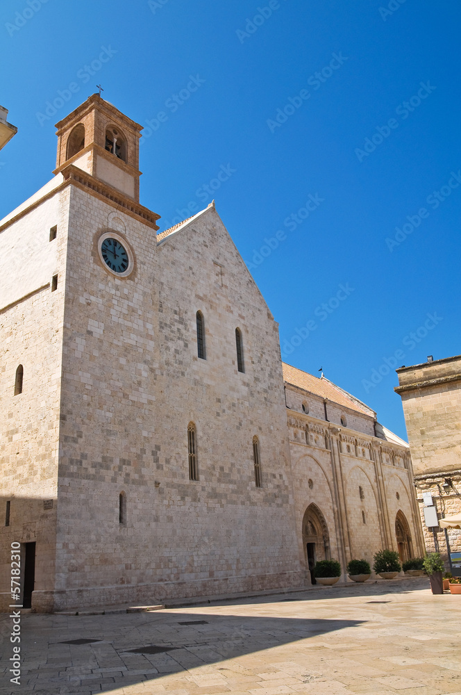 Basilica Cathedral of Conversano. Puglia. Italy.
