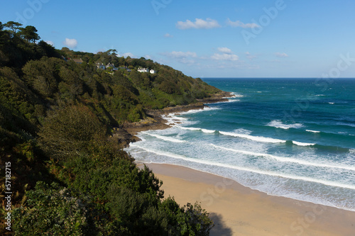 Carbis Bay Cornwall England near St Ives