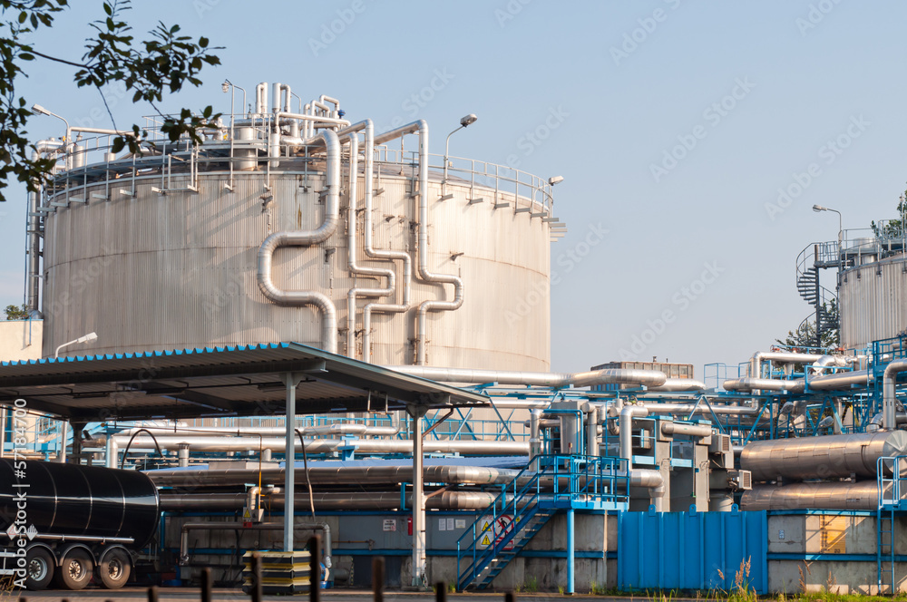 container and special equipment in chemical plants