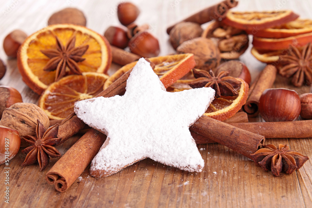 gingerbread with cinnamon and orange dried gingerbread with cinnamon and orange dried