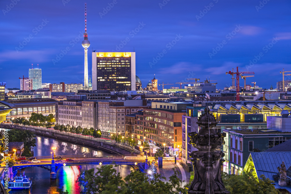 Obraz premium Berlin Cityscape