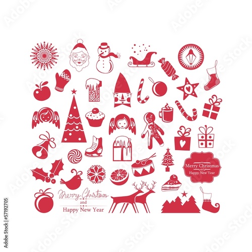 Christmas Objects Set