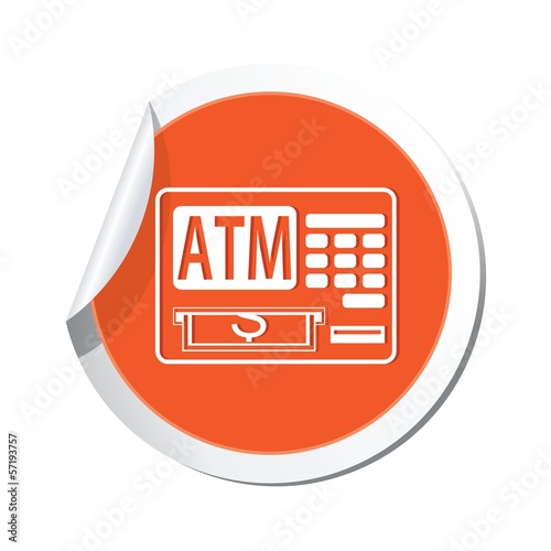 ATM cashpoint icon. Vector illustration