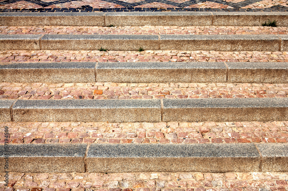 Stone stairway