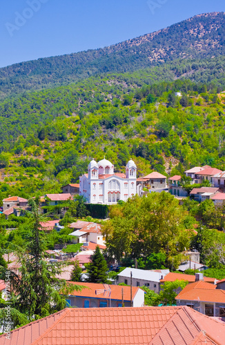 Mountain Village Pedoulas, Cyprus photo