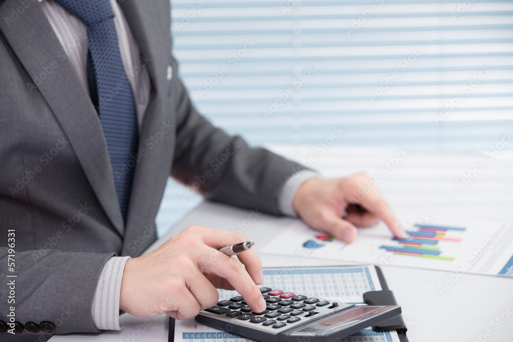 business chart showing financial business chart showing financial