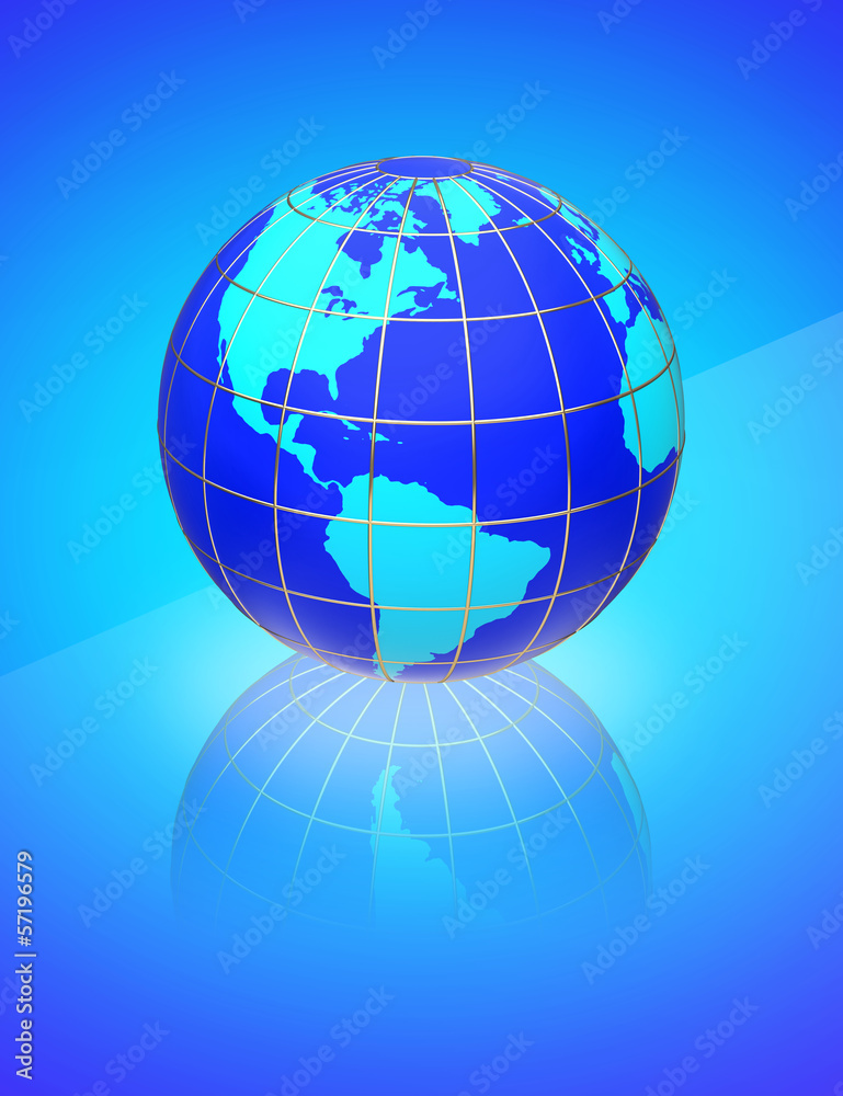 Earth globe Earth globe