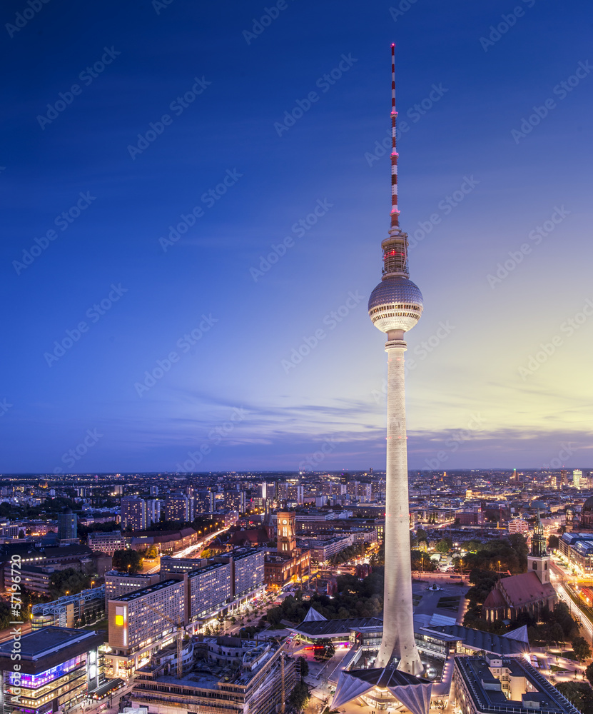 Fototapeta premium Berlin Cityscape