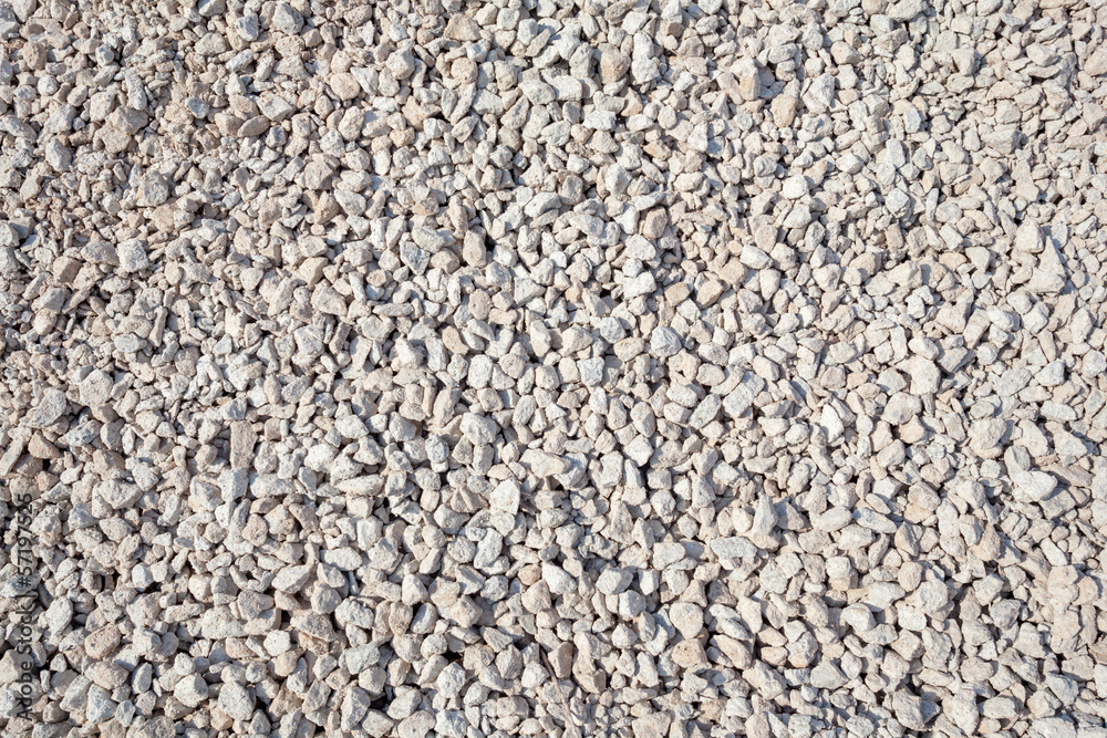 small stone on construction site small stone on construction site