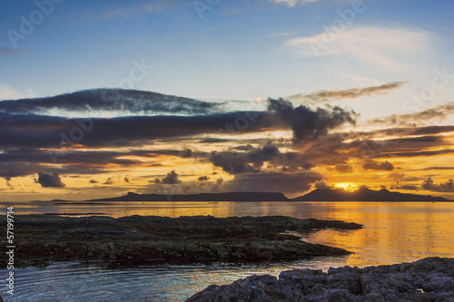 Sunset over the Inner Hebrides