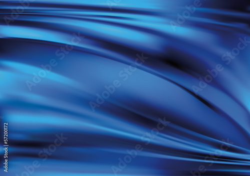 Blue silk
