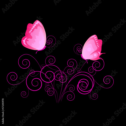 butterflies design