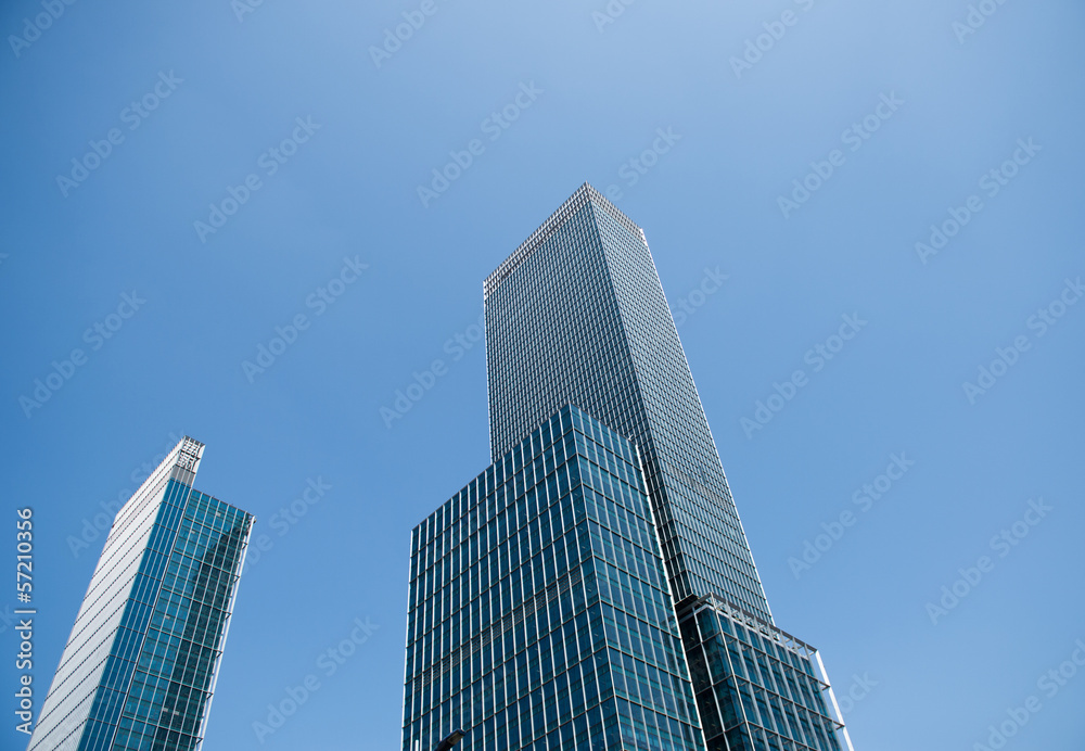 contemporary glass skyscrapers