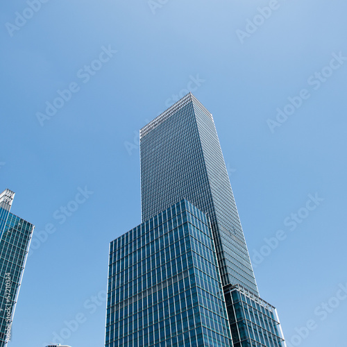 contemporary glass skyscrapers