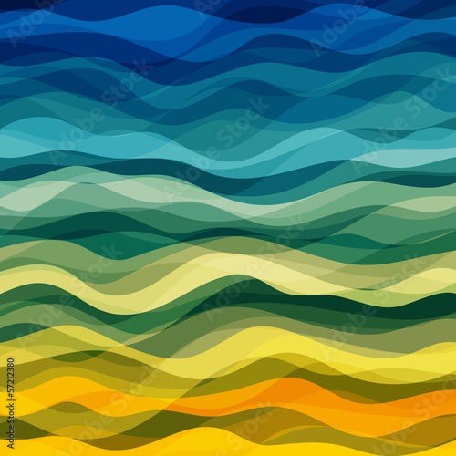 Abstract Wavy Background