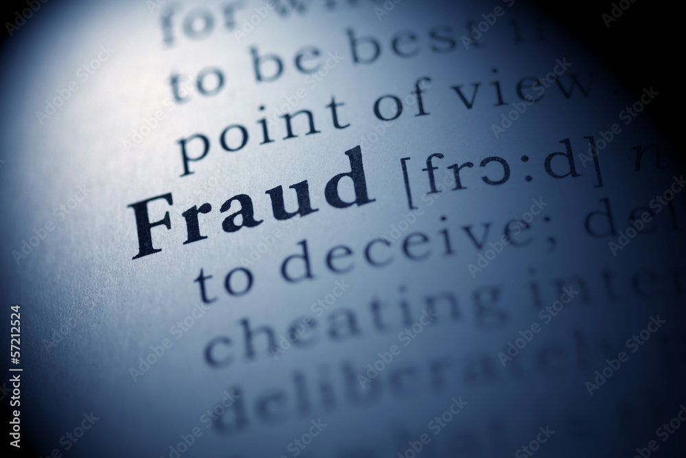 Fototapeta premium Fraud