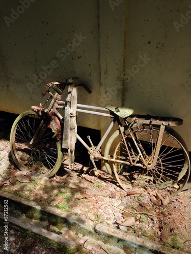 very old bicycle