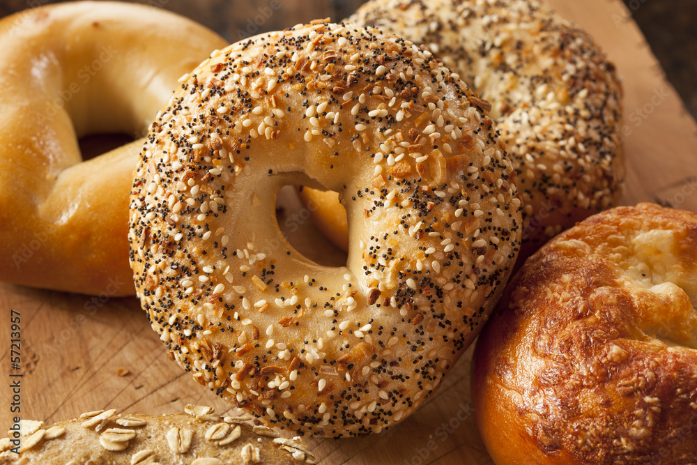 Healthy Organic Whole Grain Bagel Healthy Organic Whole Grain Bagel
