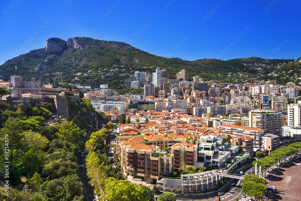 Naklejka premium Monaco Staat