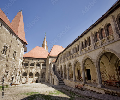 Hunedoara Corvin castle, Transylvania, Romania