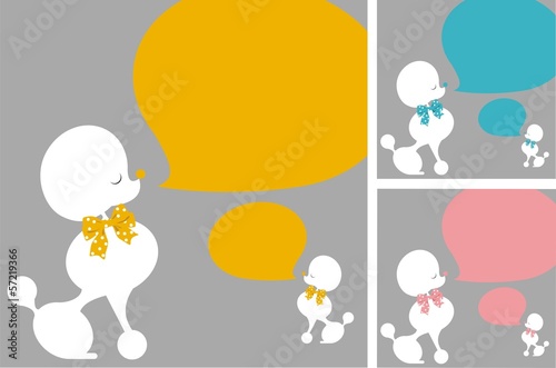 Talking poodle