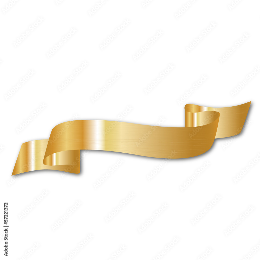 gold vector ribbons for your text gold vector ribbons for your text