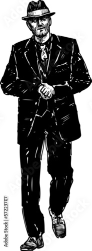 vintage gangster