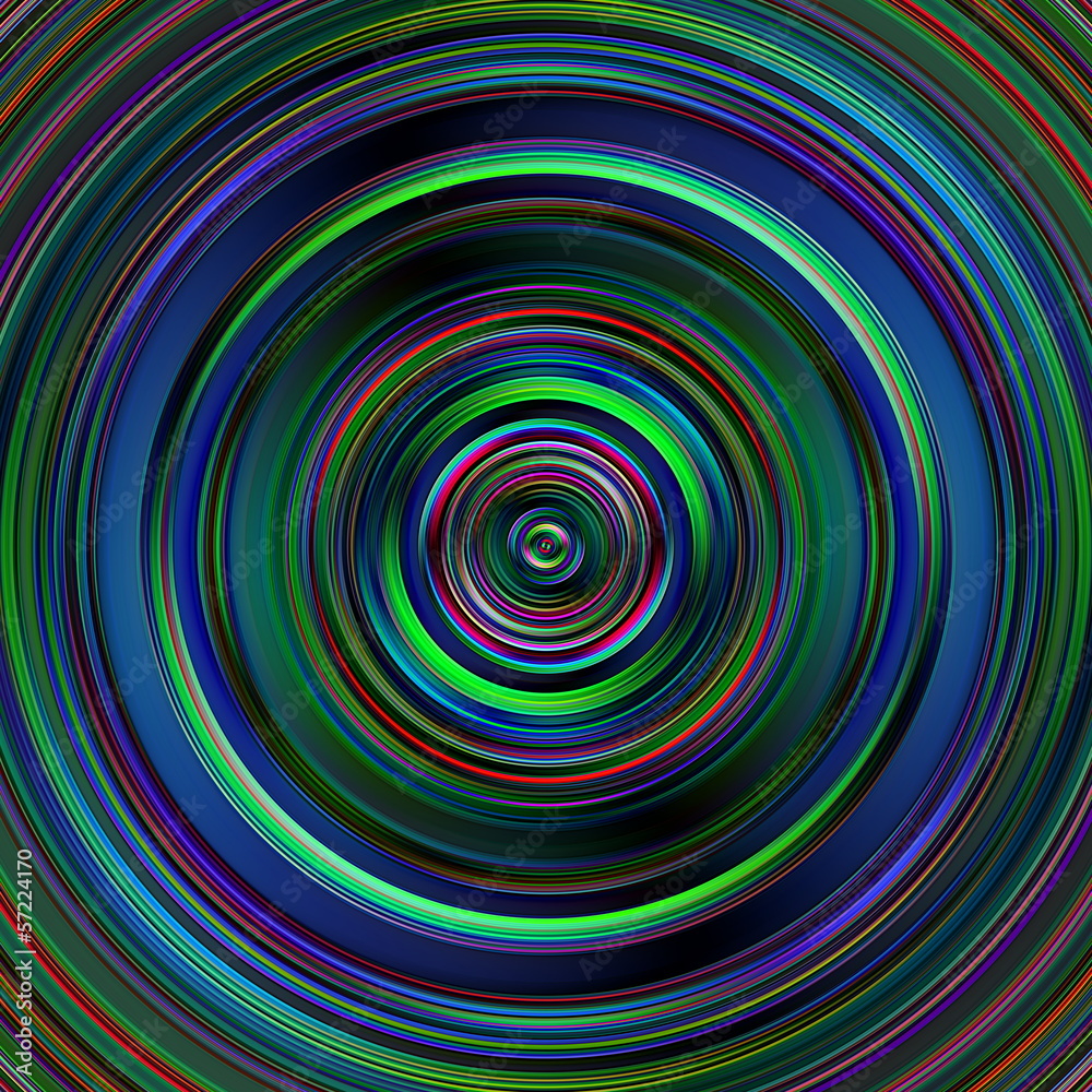 Dark multicolored circles disk illustration. Dark multicolored circles disk illustration.