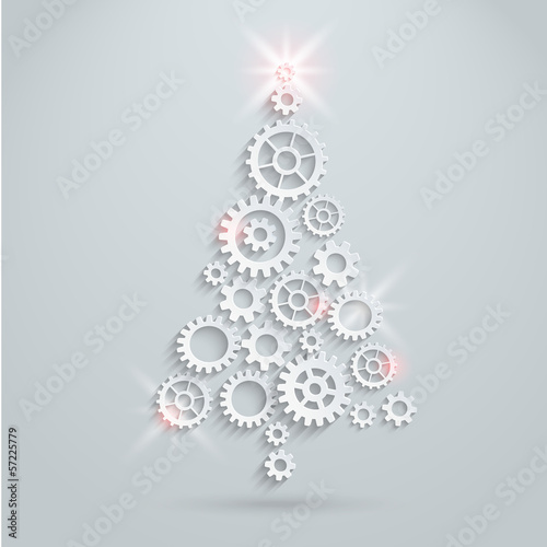 Mechanical Christmas tree