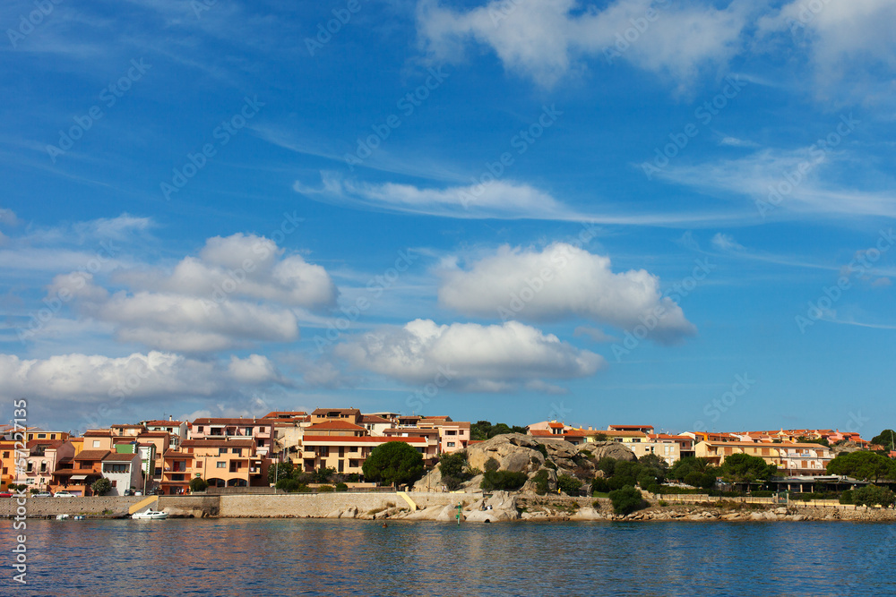 Sardinia coast at Palau city.